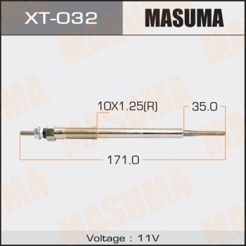 Свеча накаливания Masuma XT032