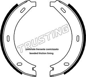 Колодки тормозные барабанные TRUSTING 052123K