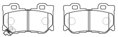 Колодки тормозные дисковые HSB HP5249