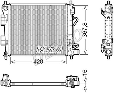 Радиатор DENSO DRM41018