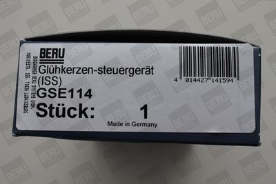 Реле свечей накаливания BERU GSE114