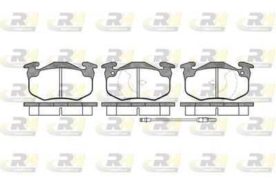 Колодки тормозные дисковые ROADHOUSE 214402
