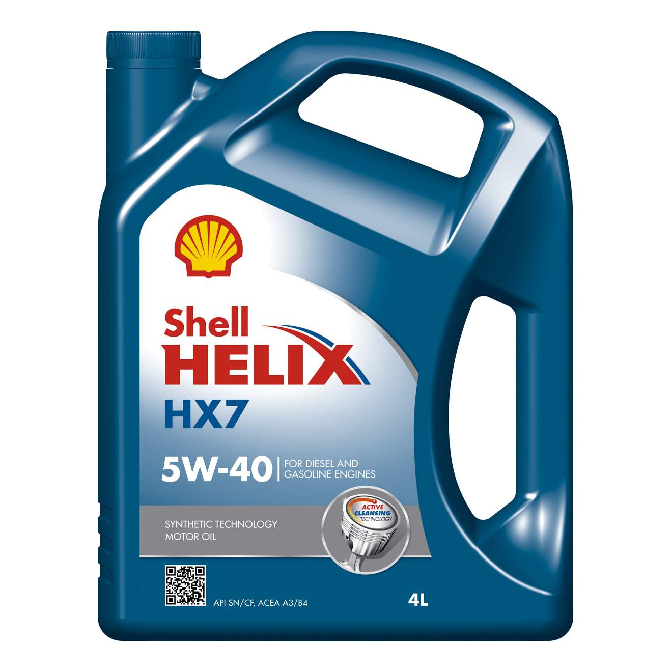 Масло моторное полусинтетическое SHELL 550040341