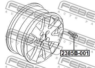 Болт колесный VAG WHT002529