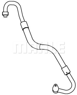 Трубка кондиционера MAHLE AP89000P
