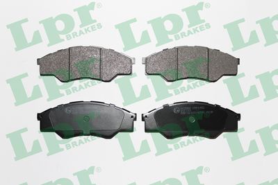 Колодки тормозные дисковые задние LPR 05P1452