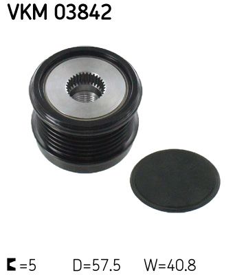 Шкив обгонный генератора SKF VKM03842
