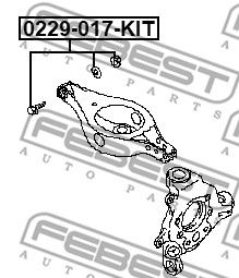 Болт NISSAN 55226CA00A