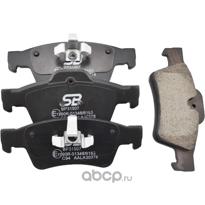 Колодки тормозные задние SB NAGAMOCHI BP31507