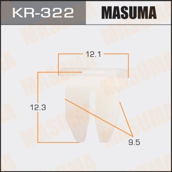 Клипса Masuma KR322