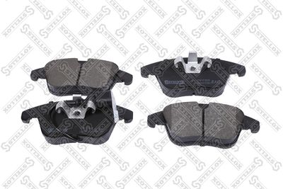 Колодки дисковые передние с антискрипными пластинами STELLOX 1230021BSX