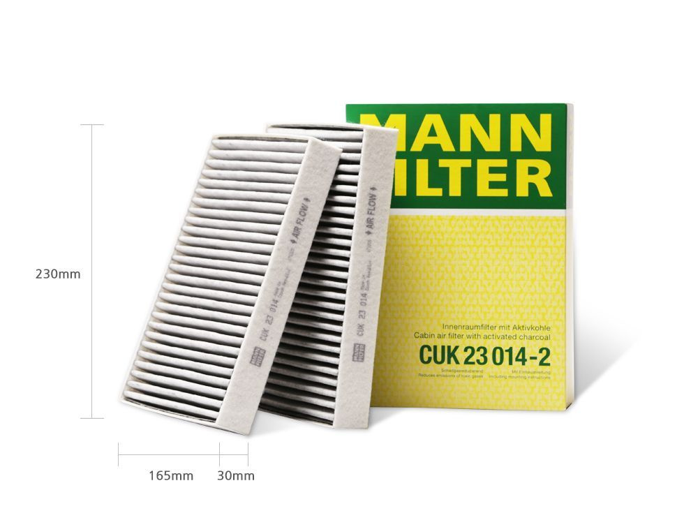 Фильтр салона угольный MANN-FILTER CUK230142