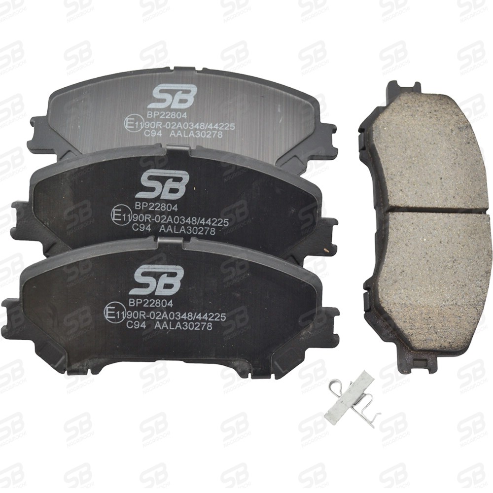 Колодки тормозные передние SB NAGAMOCHI BP22804