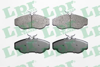 Колодки тормозные дисковые LPR 05P728