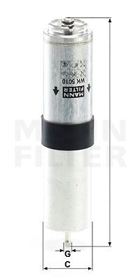 Фильтр топливный MANN-FILTER WK5010Z