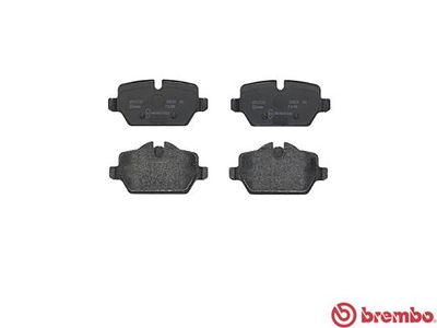 Колодки тормозные дисковые задние BREMBO P06080