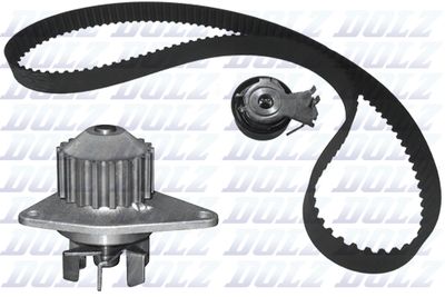 Комплект ГРМ с помпой DOLZ KD057