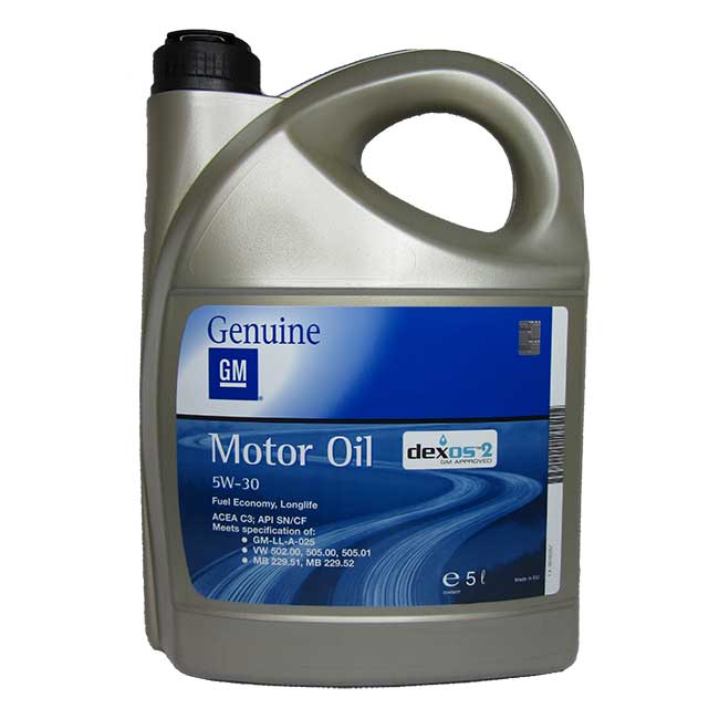 Масло моторное синтетическое GENERAL MOTORS 93165557