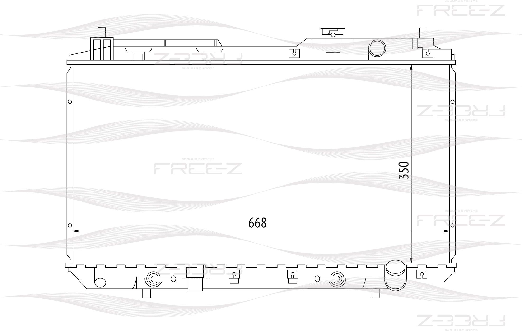 Радиатор FREE-Z KK0239