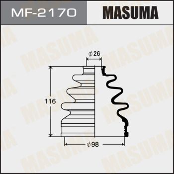 Пыльник ШРУС комплект Masuma MF2170