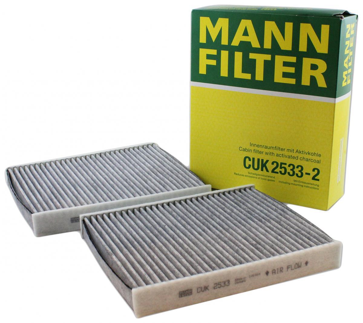 Фильтр салона MANN-FILTER CUK25332