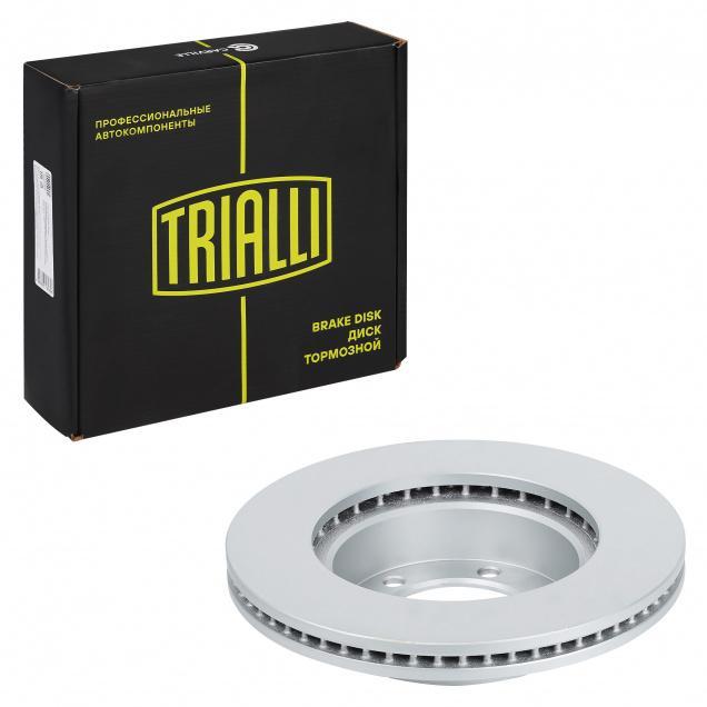 Диск тормозной передний TRIALLI DF155118