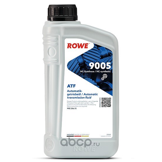 Масло трансмиссионное ROWE 25060001099