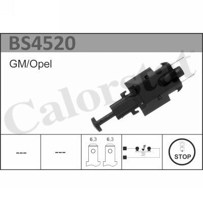 Датчик включение стоп-сигнала VERNET BS4520