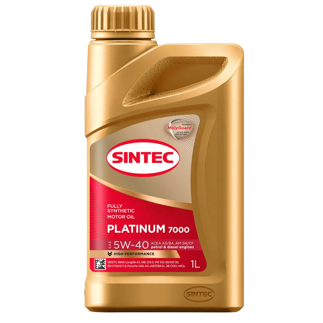 Масло моторное синтетическое SINTEC 600138