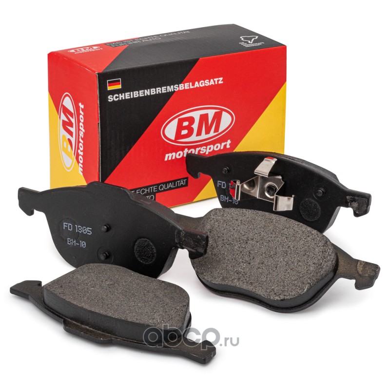 Колодки тормозные дисковые передние BM FD1305