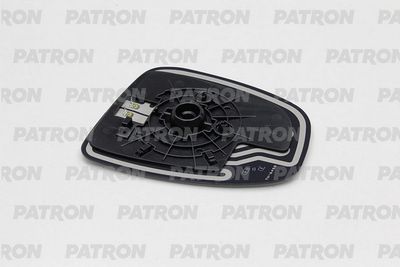 Стекло зеркала правое с подогревом выпуклое PATRON PMG2320G02
