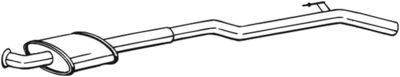 Резонатор BOSAL 283547