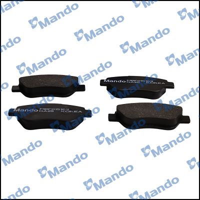Колодки тормозные дисковые передние Mando MBF015169