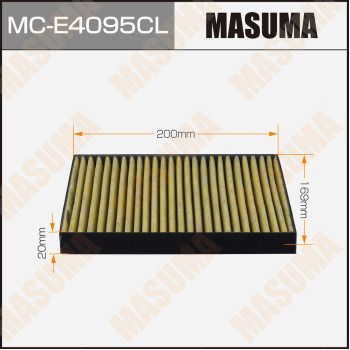 Фильтр салона угольный Masuma MCE4095CL