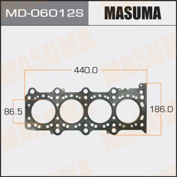 Прокладка ГБЦ Masuma MD06012S