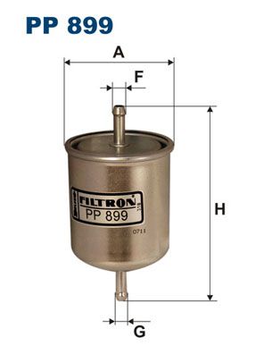 Фильтр топливный FILTRON PP899