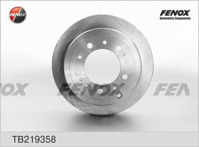 Диск тормозной FENOX TB219358