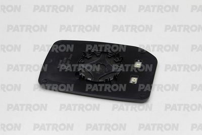 Стекло зеркала правое с подогревом выпуклое PATRON PMG1244G04
