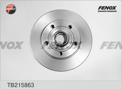Диск тормозной задний FENOX TB215863