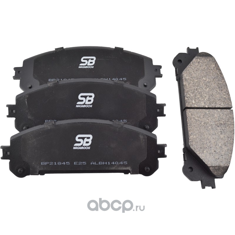 Колодки тормозные передние SB NAGAMOCHI BP21845