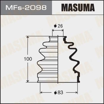 Пыльник ШРУС Masuma MFS2098