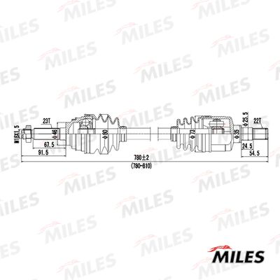 Привод Miles GC02048