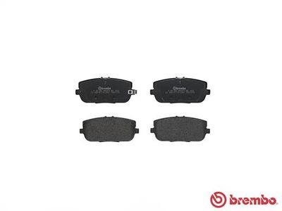 Колодки тормозные дисковые BREMBO P49044