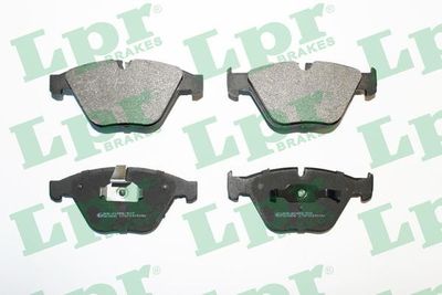 Колодки тормозные дисковые LPR 05P1510