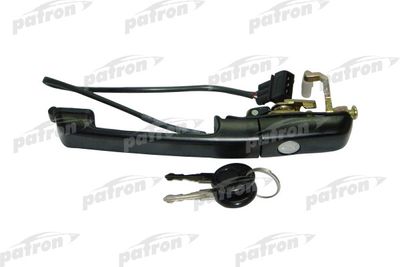 Ручка двери передняя левая с замком и ключом PATRON P200013L