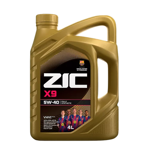 Масло моторное синтетическое 5W-40 4л ZIC X9 162000