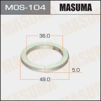 Кольцо уплотнительное Masuma MOS104