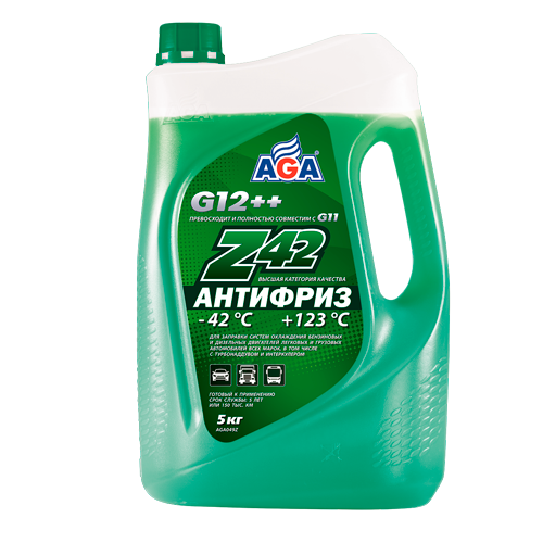 Антифриз зеленый AGA AGA049Z