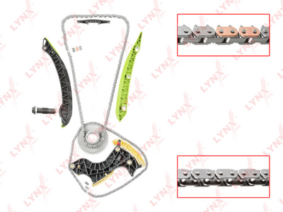 Комплект цепи ГРМ LYNXauto TK0108