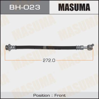 Шланг тормозной передний левый Masuma BH023
